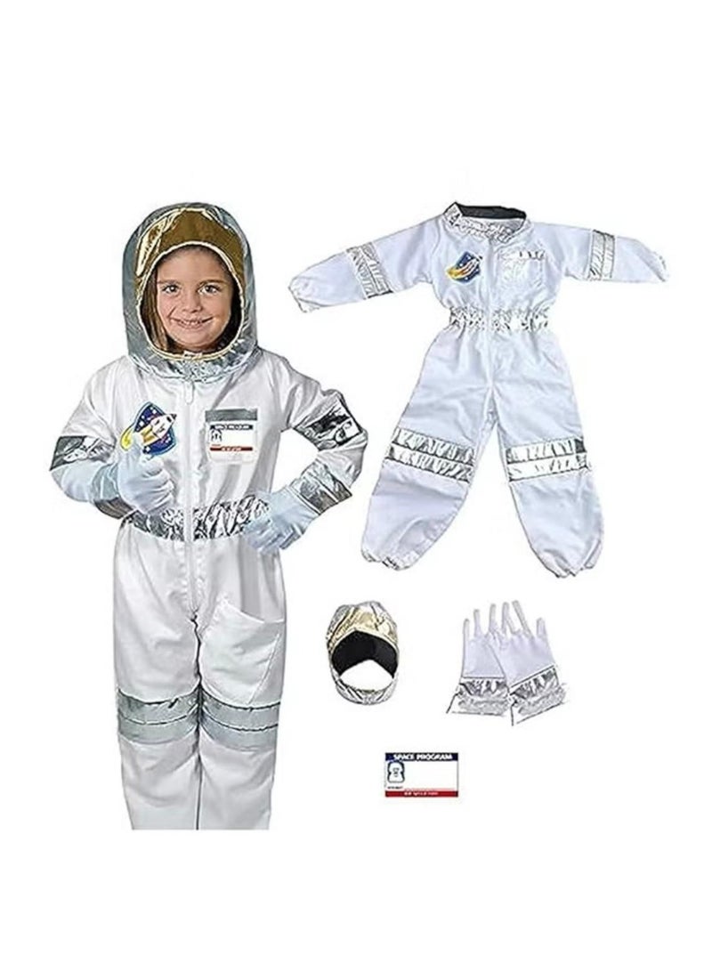 Toyland Kids Astronaut Costume – Space Explorer Jumpsuit with Helmet & Gloves - Image 2